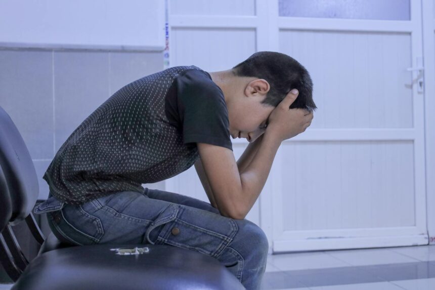 Mental health awareness and suicide prevention concept with focus on adolescent and young adult wellbeing