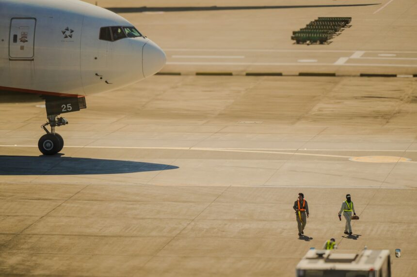 Air France aircraft on tarmac representing flight diversion due to health protocols