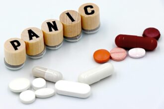 CoQ10 supplement capsules representing clinical trial findings for depression treatment