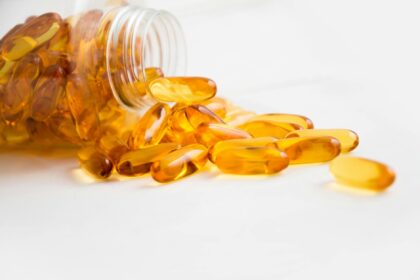 Laboratory testing omega-3 supplement capsules for oxidation levels