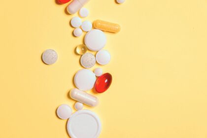 Chart showing vitamin B12 absorption rates at different dosage levels