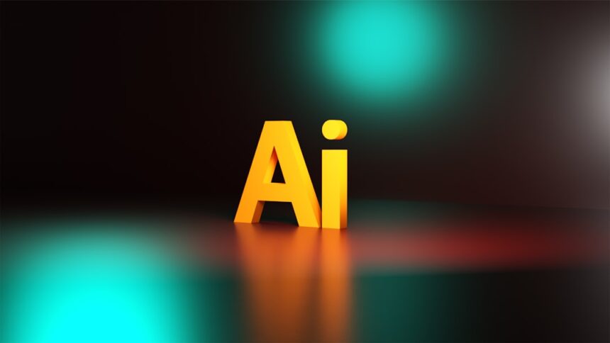 AI pharmaceutical research laboratory with computer screens showing molecular structures
