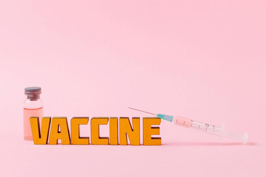Comparison chart showing AI versus traditional methods in influenza vaccine strain selection accuracy