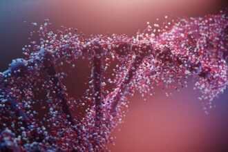 Infographic showing 33% uptake of gene expression testing in breast cancer patients