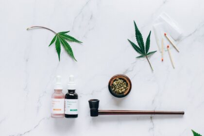 Medical professional discussing cannabis sleep dependency risks with patient