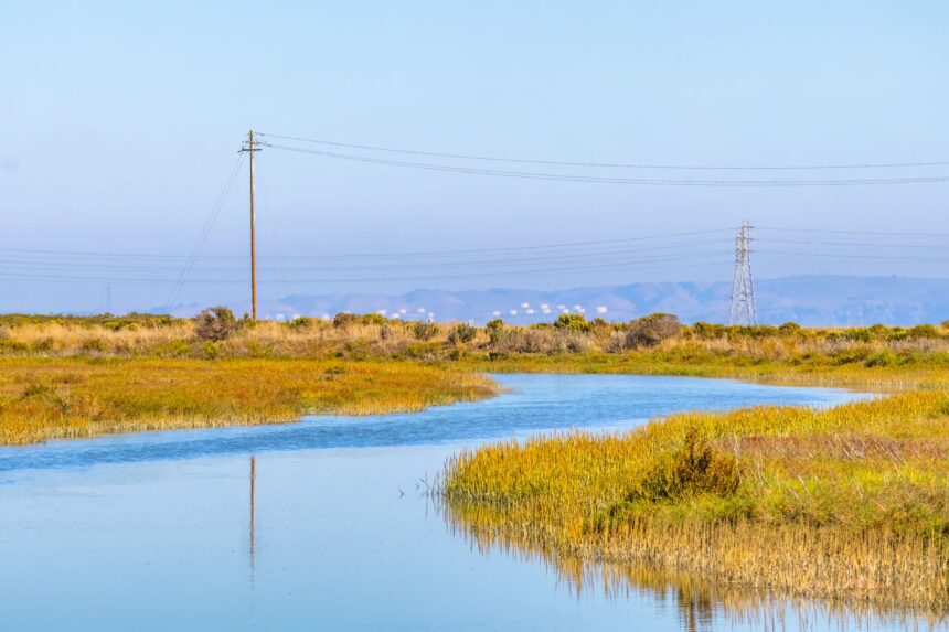Map showing dengue transmission risk zones across California with climate change projections