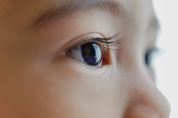 Eye-tracking visualization showing attention patterns to emotional facial expressions in children with depression