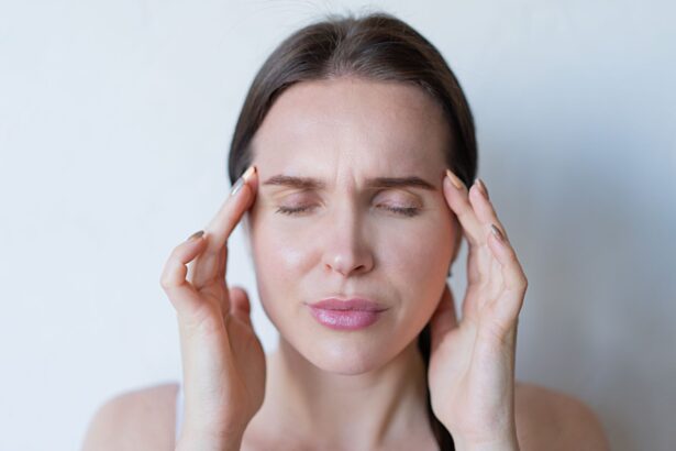 Illustration of migraine pathways and CGRP receptor antagonism mechanism in vestibular migraine treatment