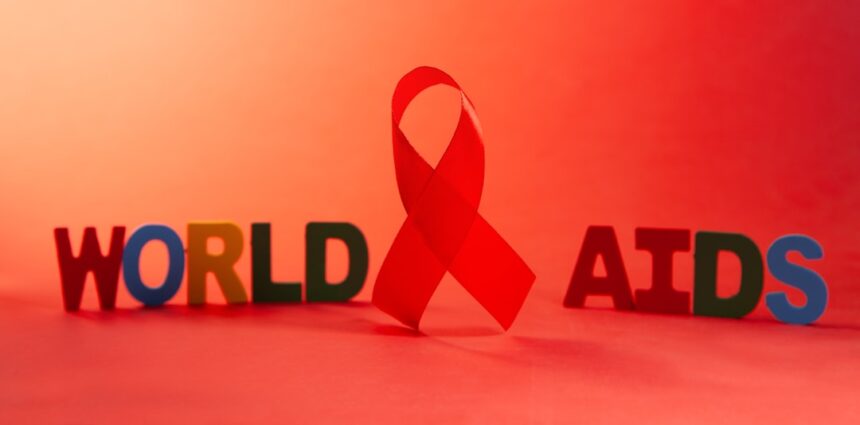 Global HIV/AIDS response challenges visualization showing funding cuts as primary threat