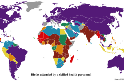 Infographic showing the gap between migration health policies and data collection systems globally