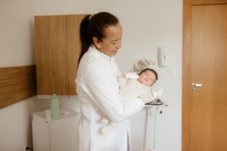 Map showing distribution of obstetric care deserts across U.S. regions, with rural areas most severely affected