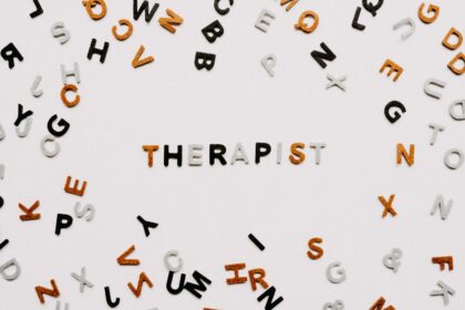 Medical professional discussing psychedelic therapy regulations with patient in clinical setting