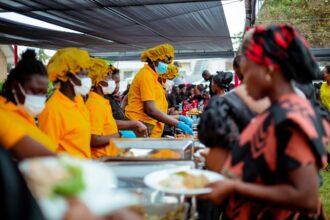 Nigerian food safety officials and WHO World Food Safety Day 2026 campaign materials