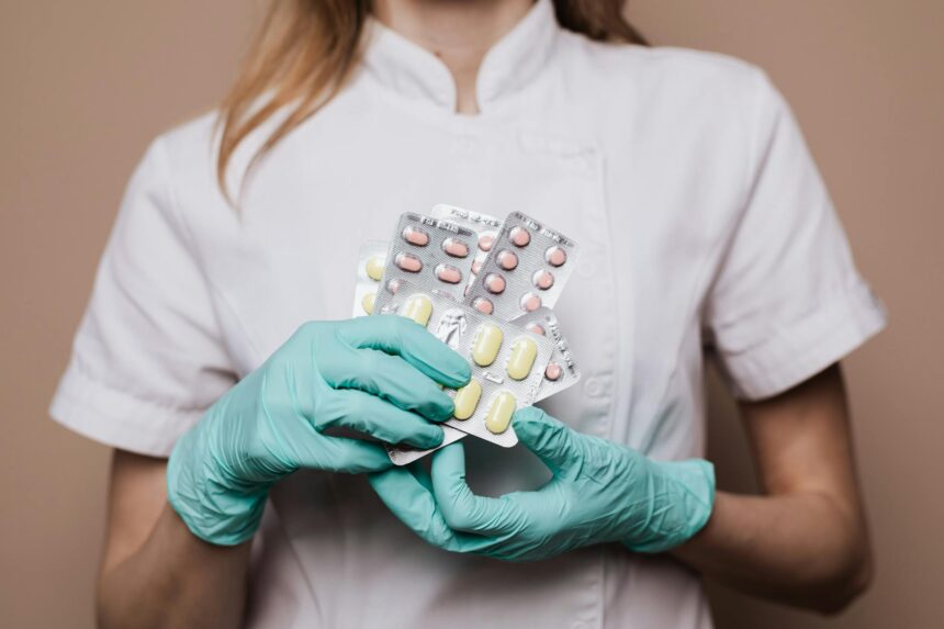 Healthcare provider using point-of-care testing device in rural clinic setting