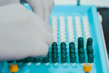 UK pharmaceutical manufacturing facility with MHRA regulatory approval documentation