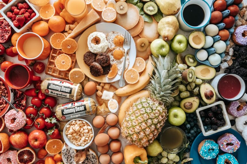 Researchers examining ultra-processed food products in laboratory setting