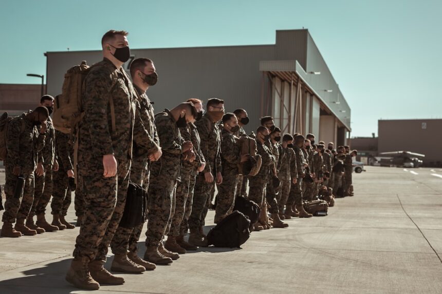 Military medical personnel in uniform representing healthcare recruitment challenges