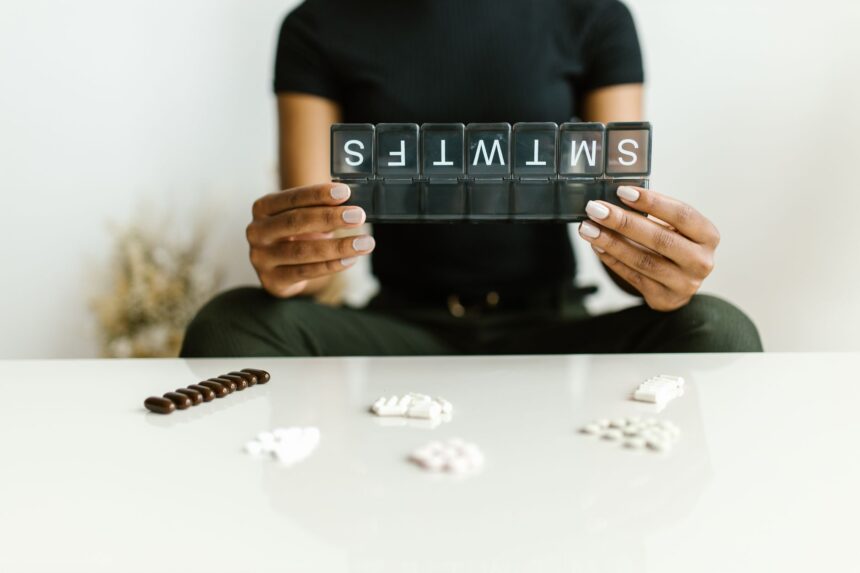 Bar chart comparing steady-state serum vitamin D levels across three dosing schedules: daily, weekly, and monthly