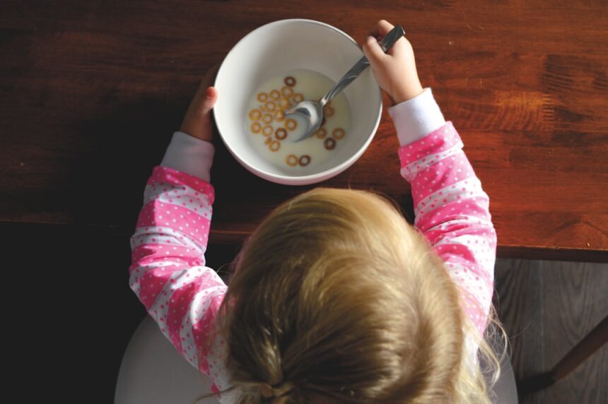 Infographic showing global foodborne disease statistics with focus on children's health risks