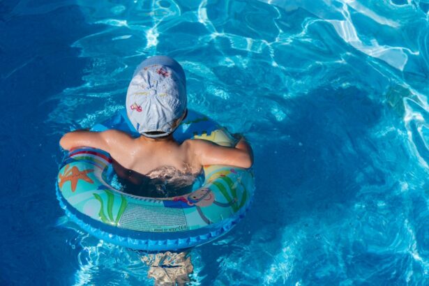 Healthcare professional demonstrating water safety and CPR training for drowning prevention