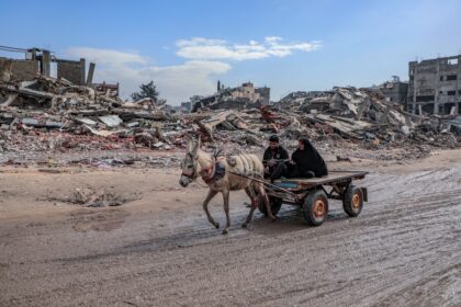 Elderly Palestinian woman in displacement camp, representing themes of loss of home, identity, and dignity documented in Journal of Migration and Health study