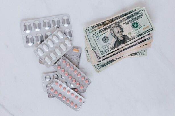 Healthcare policy illustration showing hospital and pharmaceutical cost considerations