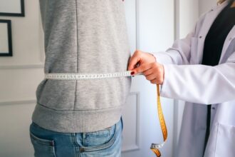 Chart comparing predictive accuracy of waist circumference, walking speed, grip strength, and BMI for disability in older adults