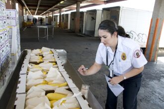 Food safety quality control in a production facility