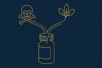 Editorial illustration: Paracetamol's Narrow Margin: Why Warnings Fail and Reformulation Must Follow