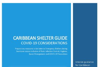 Cover of Caribbean Shelter Guide: COVID-19 Considerations, Pan American Health Organization