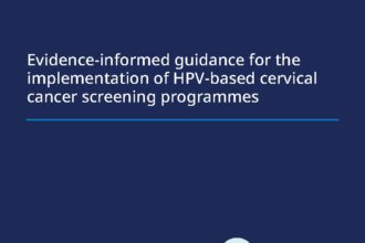 Cover of Evidence-informed guidance for the implementation of HPV-based cervical cancer screening programmes, World Health Organization