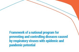Cover of Framework of a national program for preventing and controlling diseases caused by respiratory viruses with epidemic and pandemic potential, Pan American Health Organization