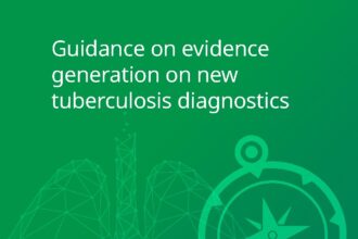 Cover of Guidance on evidence generation on new tuberculosis diagnostics, World Health Organization