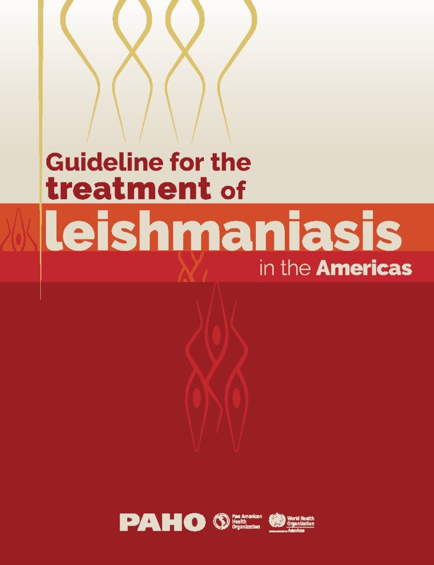 Cover of Guideline for the Treatment of Leishmaniasis in the Americas, Pan American Health Organization
