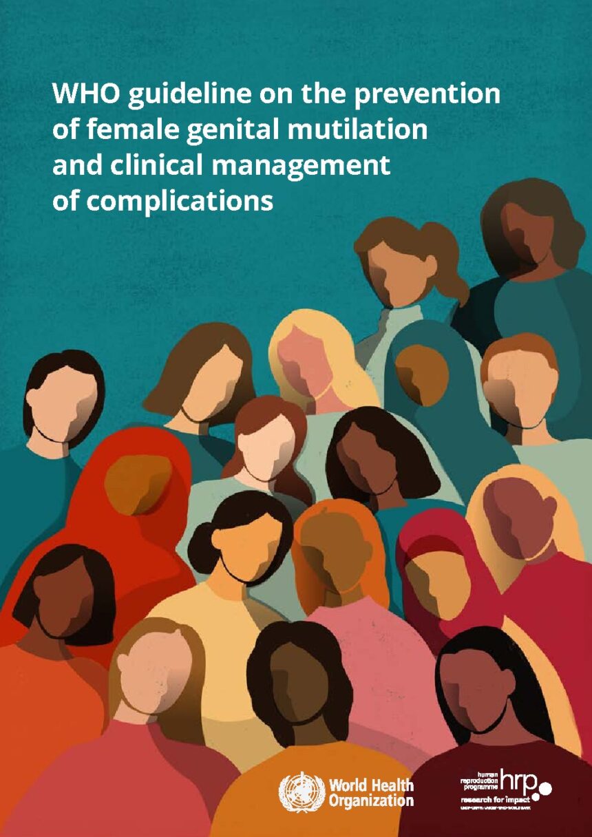 Cover of Guideline on the prevention of female genital mutilation and clinical management of complications, World Health Organization
