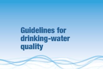 Cover of Guidelines for drinking-water quality: fourth edition incorporating the first, second and third addenda, World Health Organization