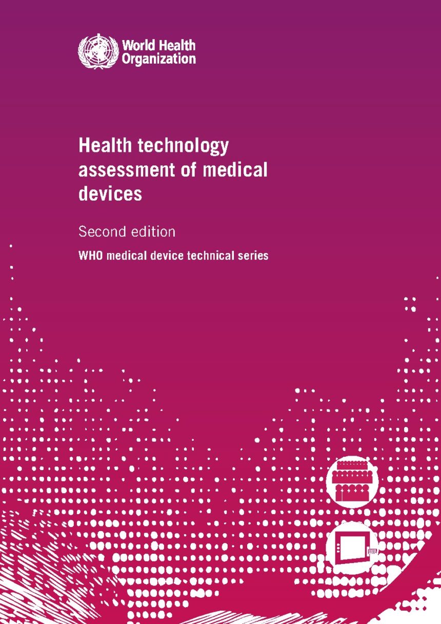 Cover of Health Technology Assessment of Medical Devices, 2nd edition, World Health Organization