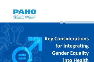 Cover of Key Considerations for Integrating Gender Equality into Health Emergency and Disaster Response: COVID-19, Pan American Health Organization