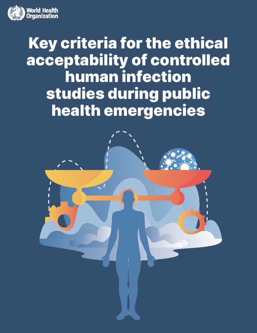 Cover of Key criteria for the ethical acceptability of controlled human infection studies during public health emergencies, World Health Organization