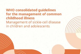 Cover of Management of sickle-cell disease in children and adolescents, World Health Organization