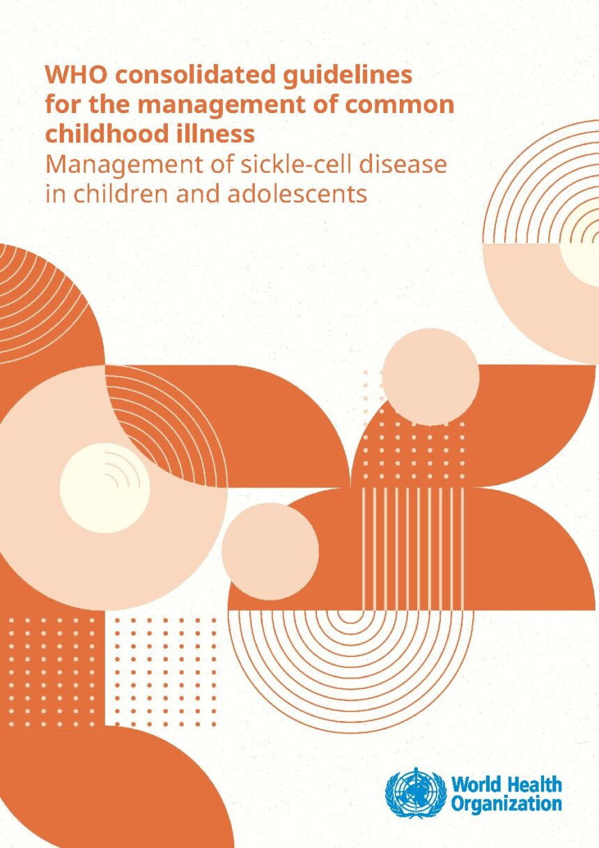 Cover of Management of sickle-cell disease in children and adolescents, World Health Organization