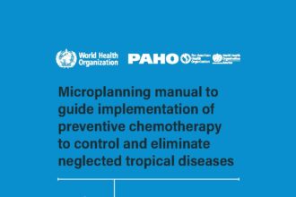 Cover of Microplanning manual to guide implementation of preventive chemotherapy to control and eliminate neglected tropical diseases, Pan American Health Organization