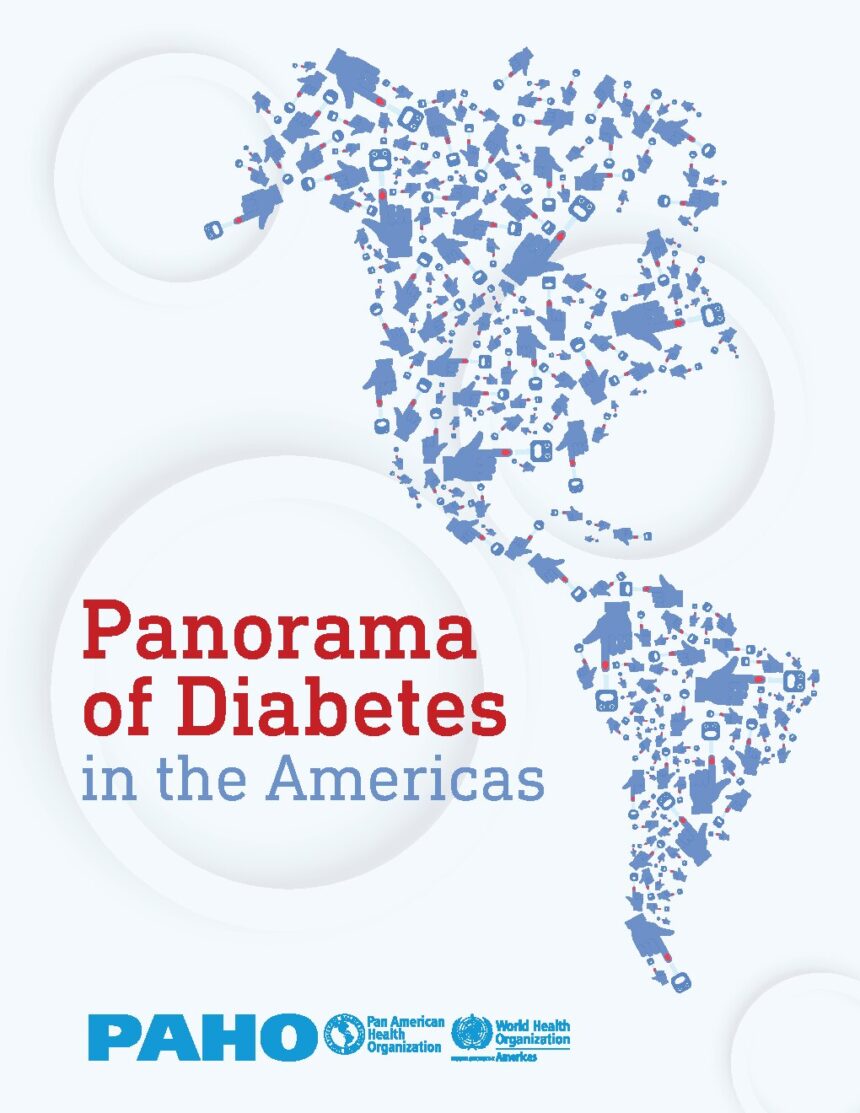 Cover of Panorama of Diabetes in the Americas, Pan American Health Organization