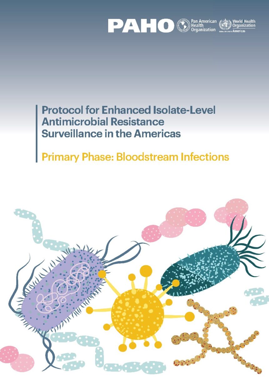 Cover of Protocol for Enhanced Isolate-Level Antimicrobial Resistance Surveillance in the Americas. Primary Phase: Bloodstream Infections, Pan American Health Organization