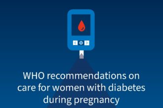 Cover of Recommendations on care for women with diabetes during pregnancy, World Health Organization
