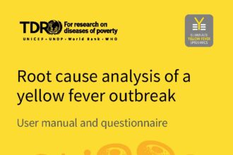 Cover of Root cause analysis of a yellow fever outbreak: user manual and questionnaire, World Health Organization