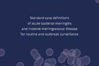 Cover of Standard case definitions of acute bacterial meningitis and invasive meningococcal disease for routine and outbreak surveillance, World Health Organization