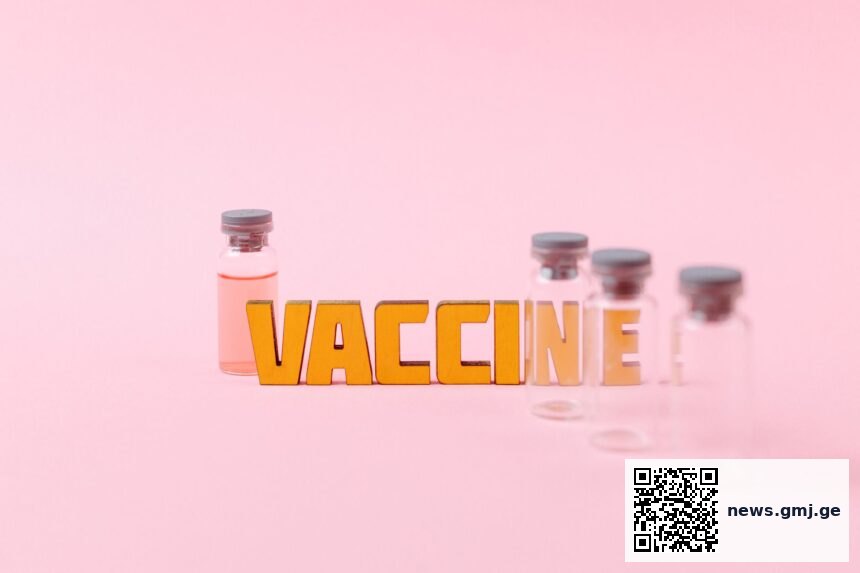 Illustration of BCG vaccine activating brain microglia and immune remodelling pathway over 12-month period