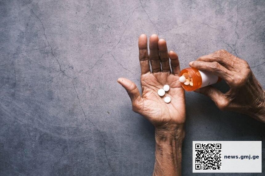 Medical illustration showing mitochondrial function and B12 cobalamin molecular structure